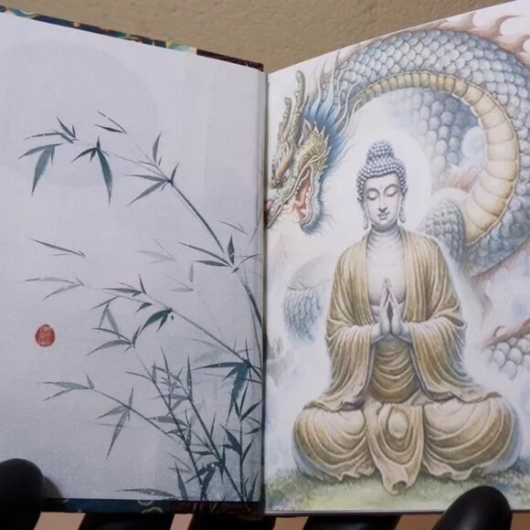 THE MOUNTAIN PATH-Poetic Teachings of the Buddha-Handmade-Color-Mauka Way-Hawaii - Picture 6 of 14